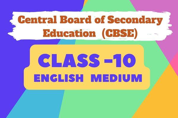 CBSE BOARD (Class 10th) cover