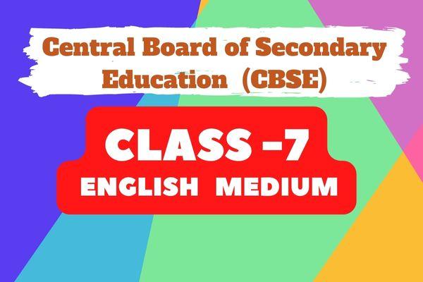 CBSE BOARD (Class 7th) cover