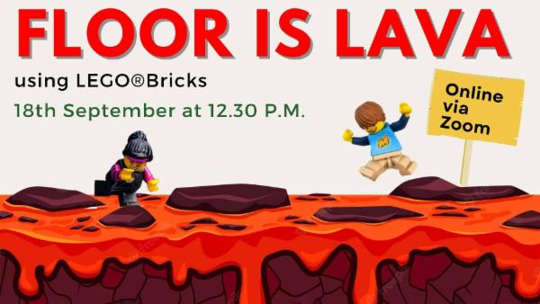 Floor is Lava using LEGO®Bricks cover