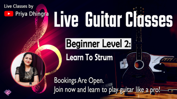 October Batch: Live Guitar Classes cover