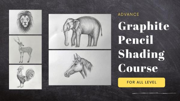 Advance Graphite Pencil Course for All (2 Months) cover