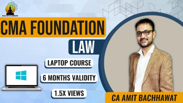 CMA FOUNDATION BUSINESS LAW JUNE'23- Laptop Course cover