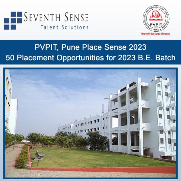 JSPM PVPIT Pune Place Sense 2023 - 50 Placement Opportunities for 2023 B.E. Batch before you graduate or MONEY BACK GUARANTEE (Only people enrolled will be eligible to apply to every opportunity) cover