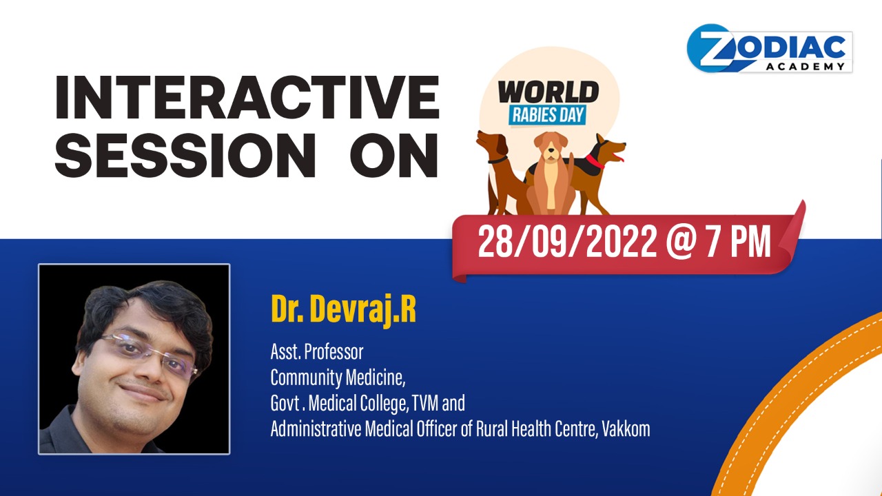 INTERACTIVE SESSION ON WORLD RABIES DAY cover