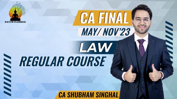 CA Final Law Paper 4 cover