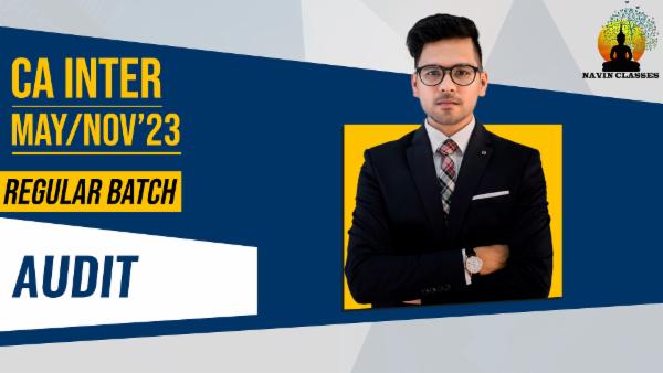 CA Inter Auditing & Assurance cover