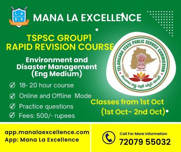 Environment and Disaster Management - Rapid Revision Course cover