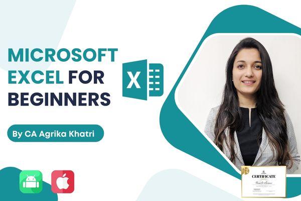 Microsoft Excel for Beginners cover