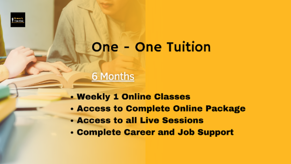 One - One Tuition - 6 Months cover