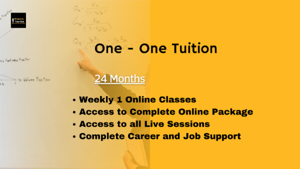 One - One Tuition - 24 Months cover