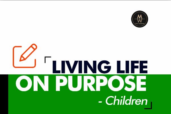 Living Life on Purpose - Children cover