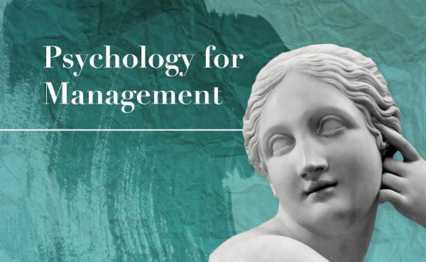 Psychology for Management cover