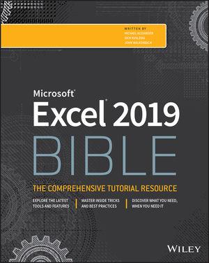 Microsoft Excel 2019 Bible cover