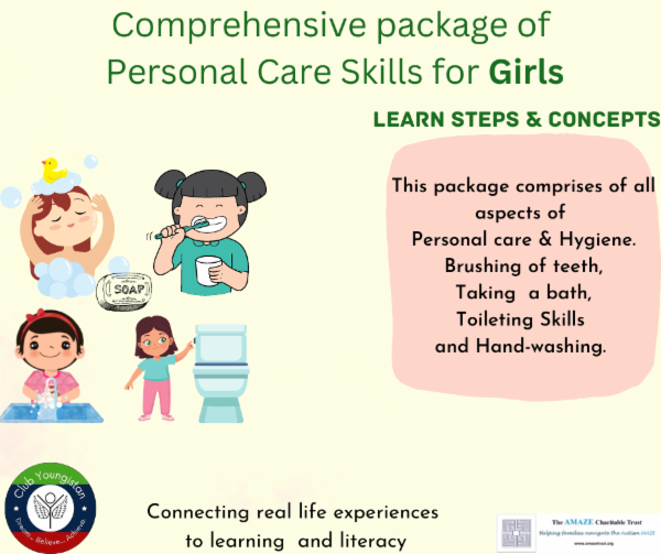 Personal care skills (Girls) cover