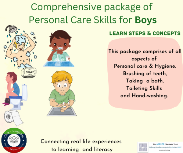 Personal care skills (Boys) cover