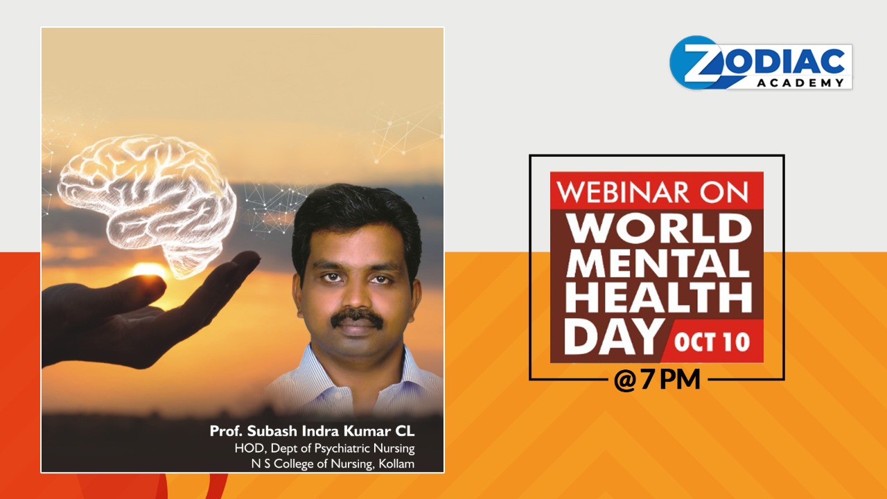 WEBINAR ON WORLD MENTAL HEALTH DAY cover