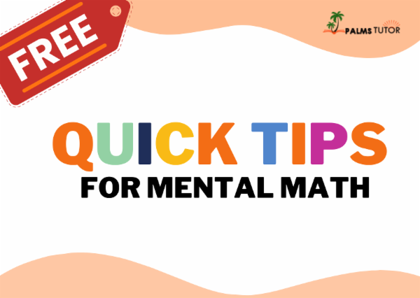QUICK TIPS FOR MENTAL MATH cover