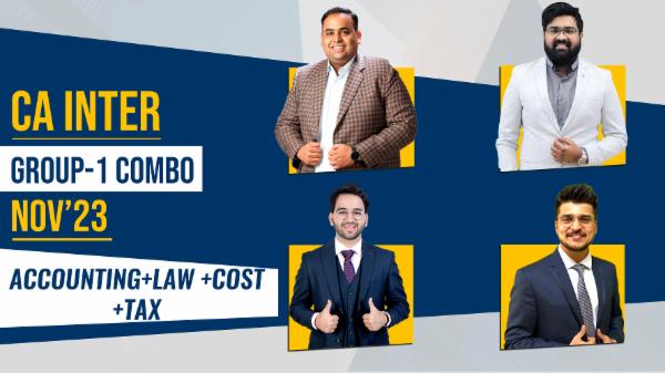 CA Inter Group 1 All 4 papers (S.S) cover