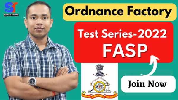 FASP Test Series-2022 By Special Techno. cover