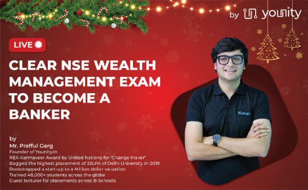 Clear NSE Wealth Management Exam to become a banker cover