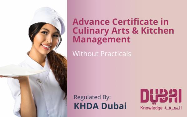 Advance Certificate in Culinary Arts & Kitchen Management (Without Practicals) cover