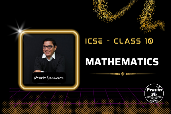 MATHEMATICS Class 10 ICSE cover