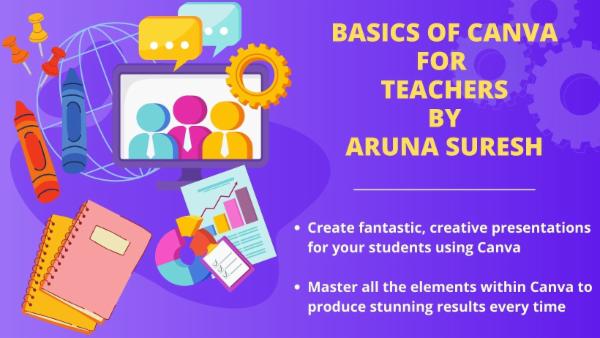 Basics Of Canva For Teachers cover