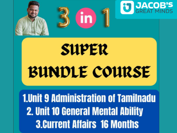 3 in 1 Super Bundle Course : Unit 9, Current Affairs and General Mental Ability cover