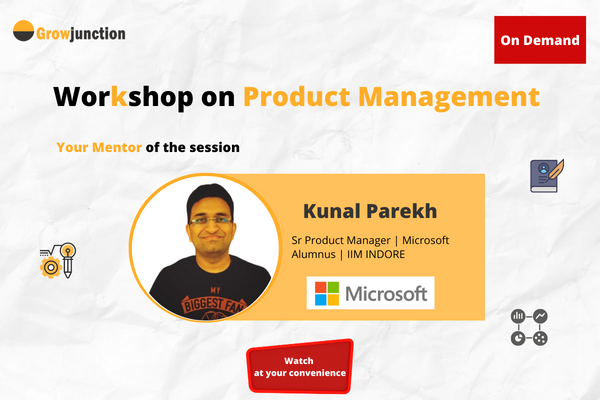 Product Management Workshop by Microsoft's Product Manager cover
