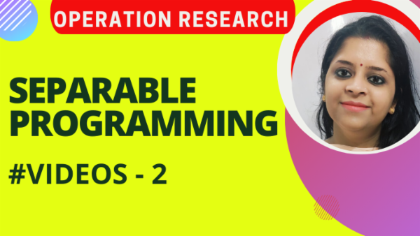 Separable Programming cover