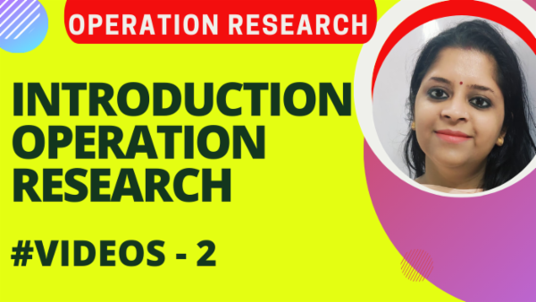 Introduction To Operation Research cover