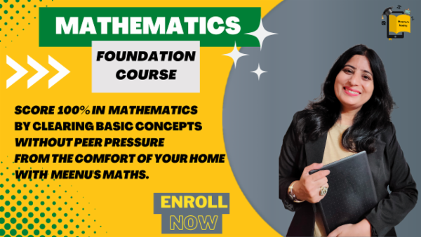 MATHEMATICS FOUNDATION COURSE cover