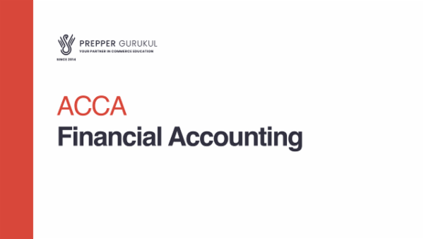 ACCA - Financial Accounting cover