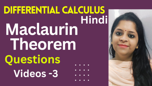 Differential calculus - Maclaurin Theorem cover