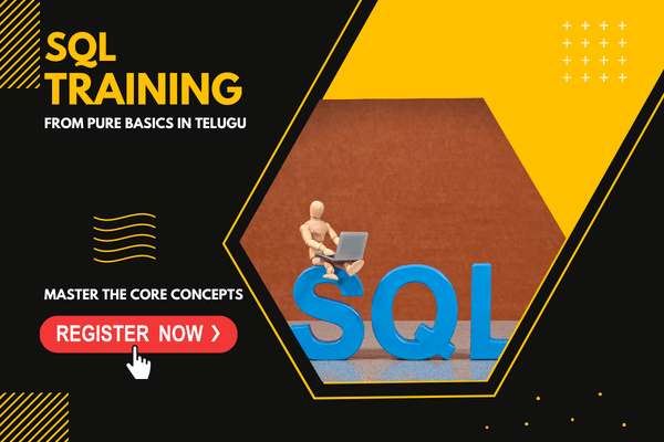 SQL Online Training from pure basics in Telugu by FrontlinesEduTech(FLM)