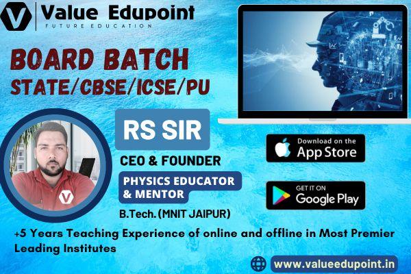 Board Exam RS Sir Physics cover