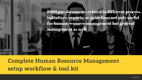 Complete Human Resource Management setup workflow & tool kit cover