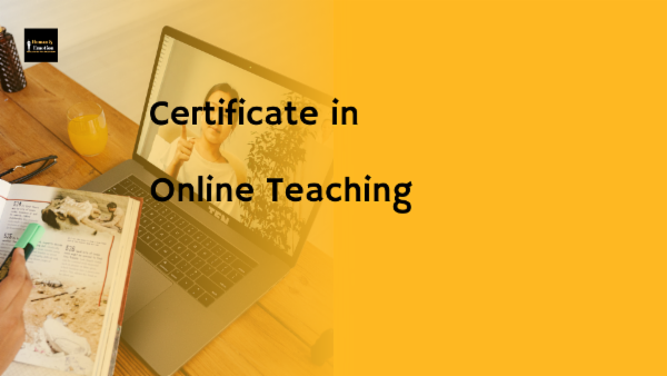 Certificate in Online Teaching cover