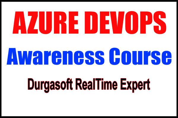 AZURE DEVOPS Awareness Course cover
