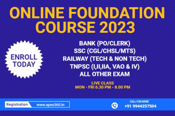 FOUNDATION COURSE FOR ALL EXAM 2023 cover