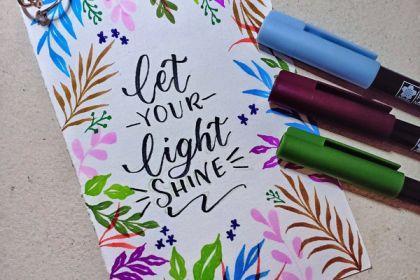 Recording - Floral Brush Calligraphy Workshop cover