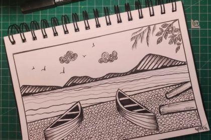 Recording - Zentangle Landscape Making cover