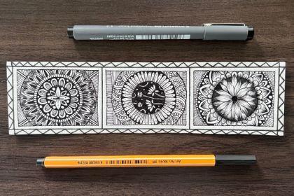 Recording - Mini Mandala Bookmark Making cover