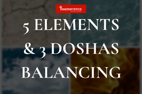 5 Elements and 3 Doshas Balancing cover