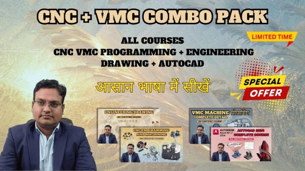 cnc vmc autocad engineering drawing cover