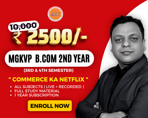 MGKVP B.COM 2nd Year - (3rd & 4th Semester) cover