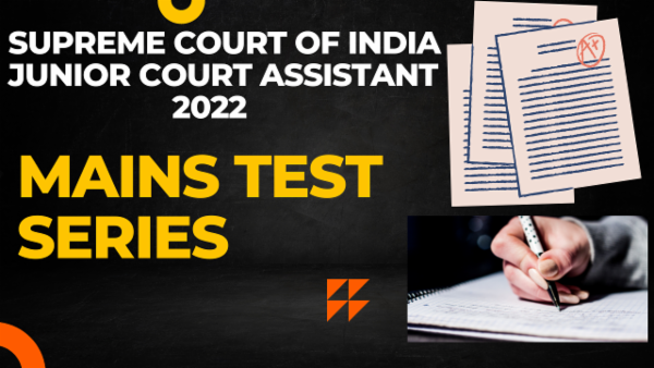 Supreme Court of India JCA 2022| Descriptive Writing Test Series cover