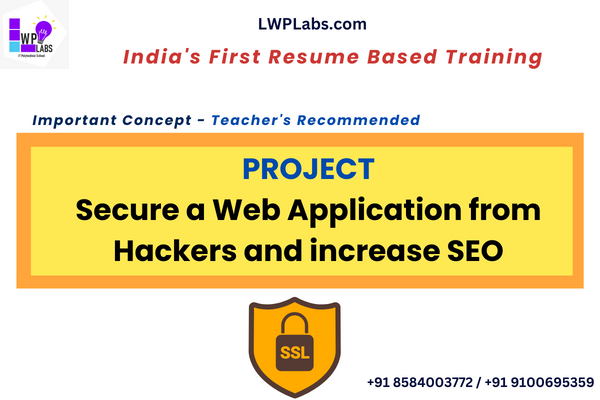 Project - Secure a Web Application from Hackers and increase SEO cover