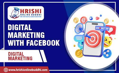 Digital Marketing with Facebook cover