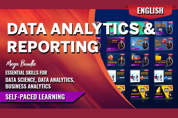 Data Analytics & Reporting – Self-Paced Learning cover